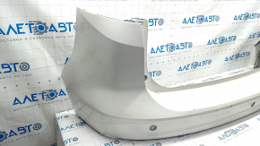 Rear bumper bare Ford C-max MK2 13-18 for parking sensors, white, scratches