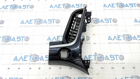 Dashboard cover central left Toyota Prius 50 Prime 17-22 black, for large display with deflector
