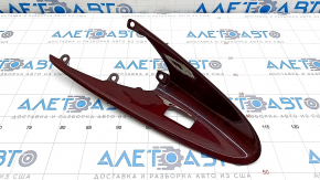 Rear left window lift control trim Lexus GS300 GS350 GS430 GS450h 05-11 wood grain, worn