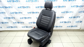 Driver's seat Ford C-max MK2 13-18 with airbag, electric, heated, leather, black