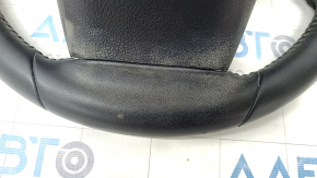 Naked steering wheel Toyota Prius 50 Prime 17-22 leather black, cracked, dented, needs cleaning