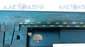 Left threshold Toyota Prius 50 Prime 17-22 blue, broken fastening, broken, dented