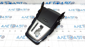 Box pocket central console Hyundai Elantra UD 11-16 black, scratches