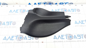 Dashboard trim lower central right Toyota Prius 50 Prime 17-22 black, for large display
