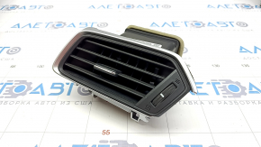 Left dashboard air duct deflector Honda Accord 18-22 black, broken mount