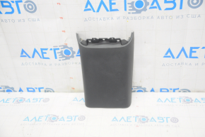 Center console trim rear upper Tesla Model 3 18- black, scratches