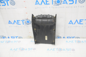 Center console trim rear upper Tesla Model 3 18- black, scratches