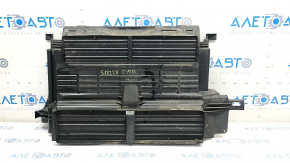 Radiator deflector blinds assembly Ford C-max MK2 13-18 with motor, break
