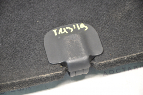 Tesla Model 3 18 trunk floor - black, torn, scratches on plastic