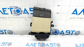 Pocket and control buttons Lexus GS300 GS350 GS430 06-07 brown with beige, without parking sensors under the curtain