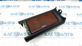 Box pocket center console with cup holders Lexus Hs250h 10-12 wood, scratches, broken mount