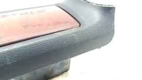 Box pocket center console with cup holders Lexus Hs250h 10-12 wood, scratches, broken mount