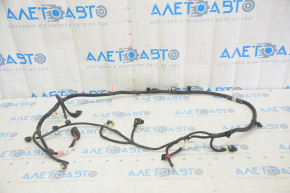 Wiring of parking sensors of the front bumper Tesla Model 3 18-21 under fog lights