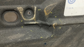 Rear left underbody protection Mazda CX-9 16 - torn, dented, scuffed