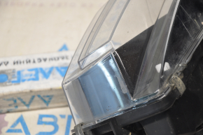 Fog lamp PTF right Tesla Model 3 18- with turn signal, with corrector, sand, abrasion, chips