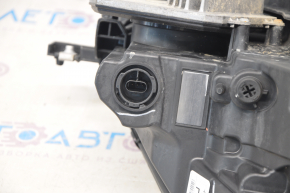 Headlight left Tesla Model 3 18-20 LED with mount, sand, chips, dirt inside