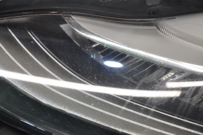 Headlight left Tesla Model 3 18-20 LED with mount, sand, chips, dirt inside