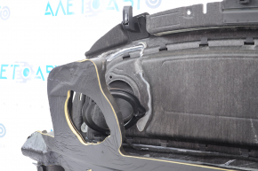 Tesla Model 3 18 rear shelf - black, without speakers, type 2, needs cleaning, insulation peeled off