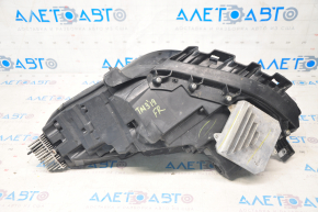 Tesla Model 3 18-20 LED front right headlight with mount, sand, chips, dirt inside