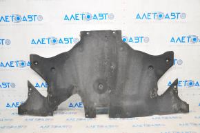 Tesla Model 3 rear underbody protection 18 - tears, missing fragment