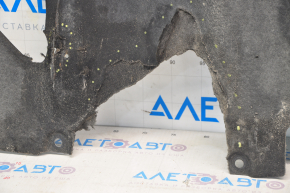 Tesla Model 3 rear underbody protection 18 - tears, missing fragment