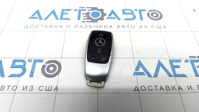 Smart key Mercedes W213 E 17-23 4 buttons, keyless, worn, scratches