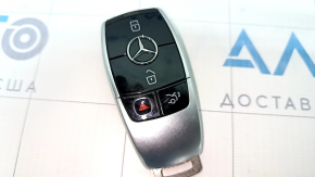 Smart key Mercedes W213 E 17-23 4 buttons, keyless, worn, scratches