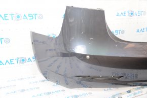 Rear bare bumper Tesla Model 3 18- graphite PMNG, for parking sensors, minor scratches