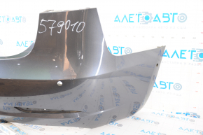 Rear bare bumper Tesla Model 3 18- graphite PMNG, for parking sensors, minor scratches