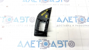 Rear right window lift control trim Mercedes W213 E 17-23 black