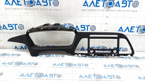 Central dashboard trim Hyundai Sonata 15-17 black, scratch