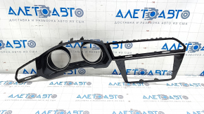 Central dashboard trim VW Tiguan 18-22 gloss, graphite, broken mount