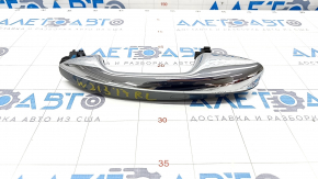 Door handle outer rear left Mercedes W213 E 17-23 keyless, chrome