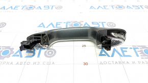 Door handle outer rear left Mercedes W213 E 17-23 keyless, chrome