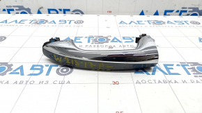 Door handle outer front left Mercedes W213 E 17-23 keyless, chrome, scratches