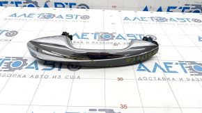 Door handle outer front right Mercedes W213 E 17-23 keyless, chrome, scratches