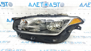 Headlight front left Volvo XC90 16 halogen, T5, polished, spider web
