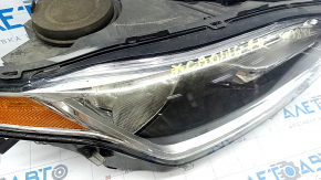 Headlight front right Volvo XC90 16 halogen, T5, polished, spider web