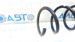 Rear spring right Nissan Versa Note 13-19 hardness blue, pink rust