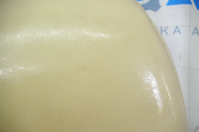 Headrest front left Lincoln MKZ 13-14 beige, worn, dents on leather, needs cleaning
