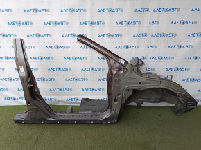 Front quarter right Honda CRV 12-14 brown, with central pillar, pokes