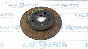 Rear left brake disc Toyota Prius 50 Prime 17-22 260/9mm rusty