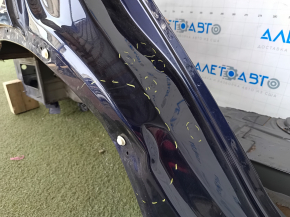 Quarter wing rear right BMW X5 F15 14-18 blue, pokes, dented sunset