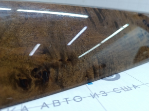Front panel trim central wood BMW 335i e92 07-13 scratches