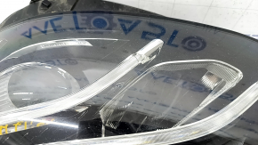 Headlight front left complete Mercedes W213 E 17-20 LED, sand