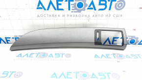 Right dashboard trim Honda Accord 13-17 gray, without air duct, worn
