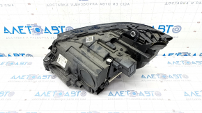 Front right headlight complete Mercedes W213 E 17-20 LED, broken mount, sand