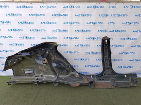 Quarter wing rear left Toyota Camry v70 18-24 without BSM, blue with central pillar