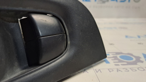 Front left window lift control Nissan Rogue 14-20 black, 1 auto, with black trim, minor scratches