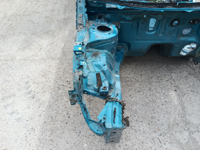 Front right quarter Toyota Prius 50 Prime 17-22 on the body, blue